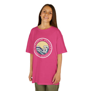 Ocean Wave Kids Cotton Tee – Northern Beaches logo 