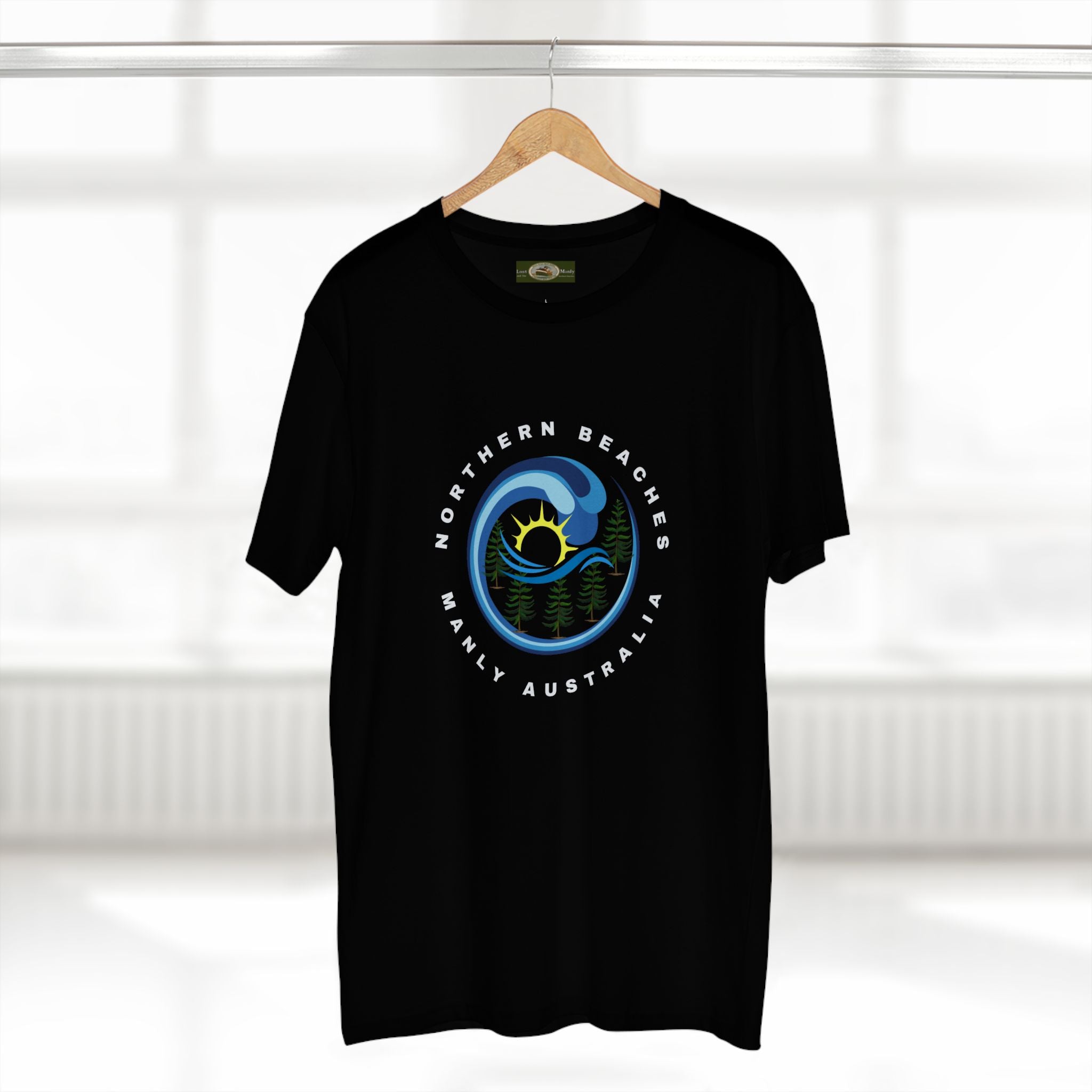 Manly Northern Beaches Sydney Australia Printed Logo T-Shirt Printify