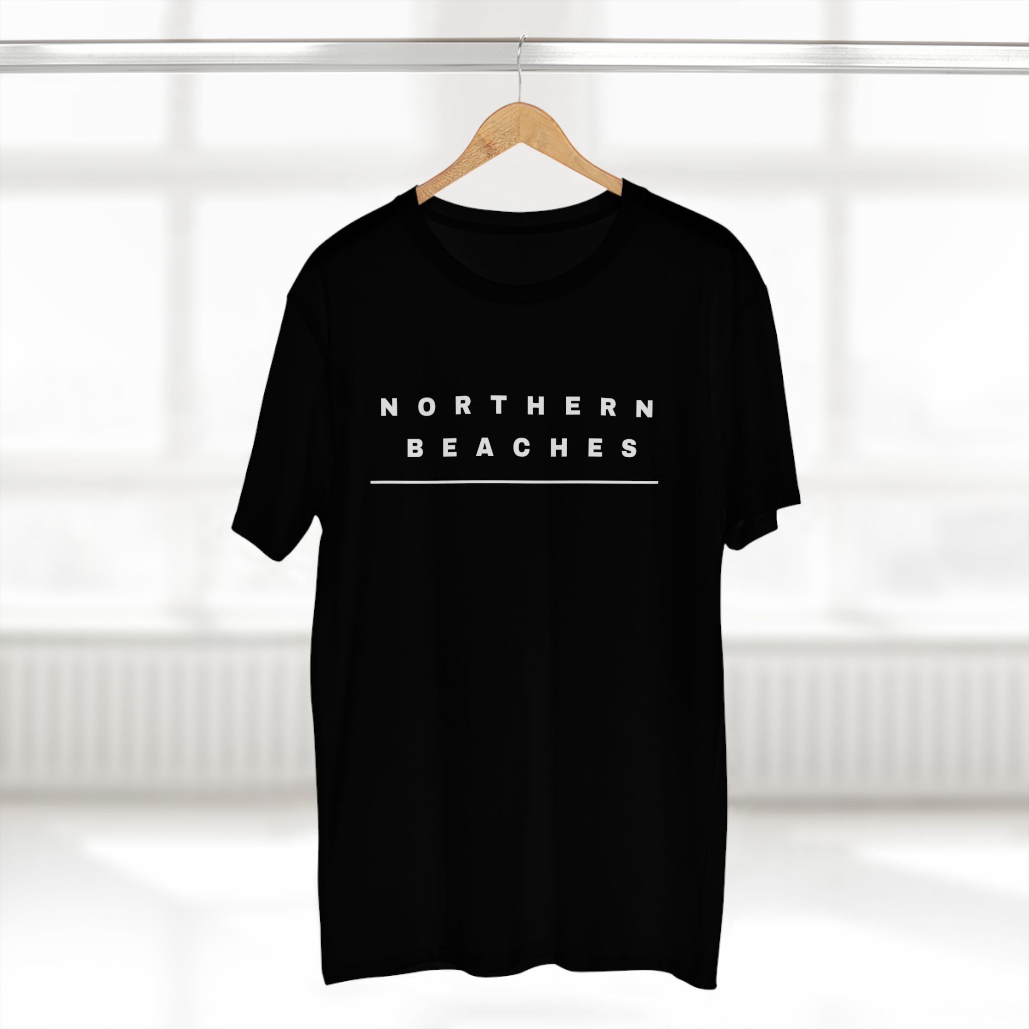 Northern Beaches front/back Logo Adult T-Shirt 