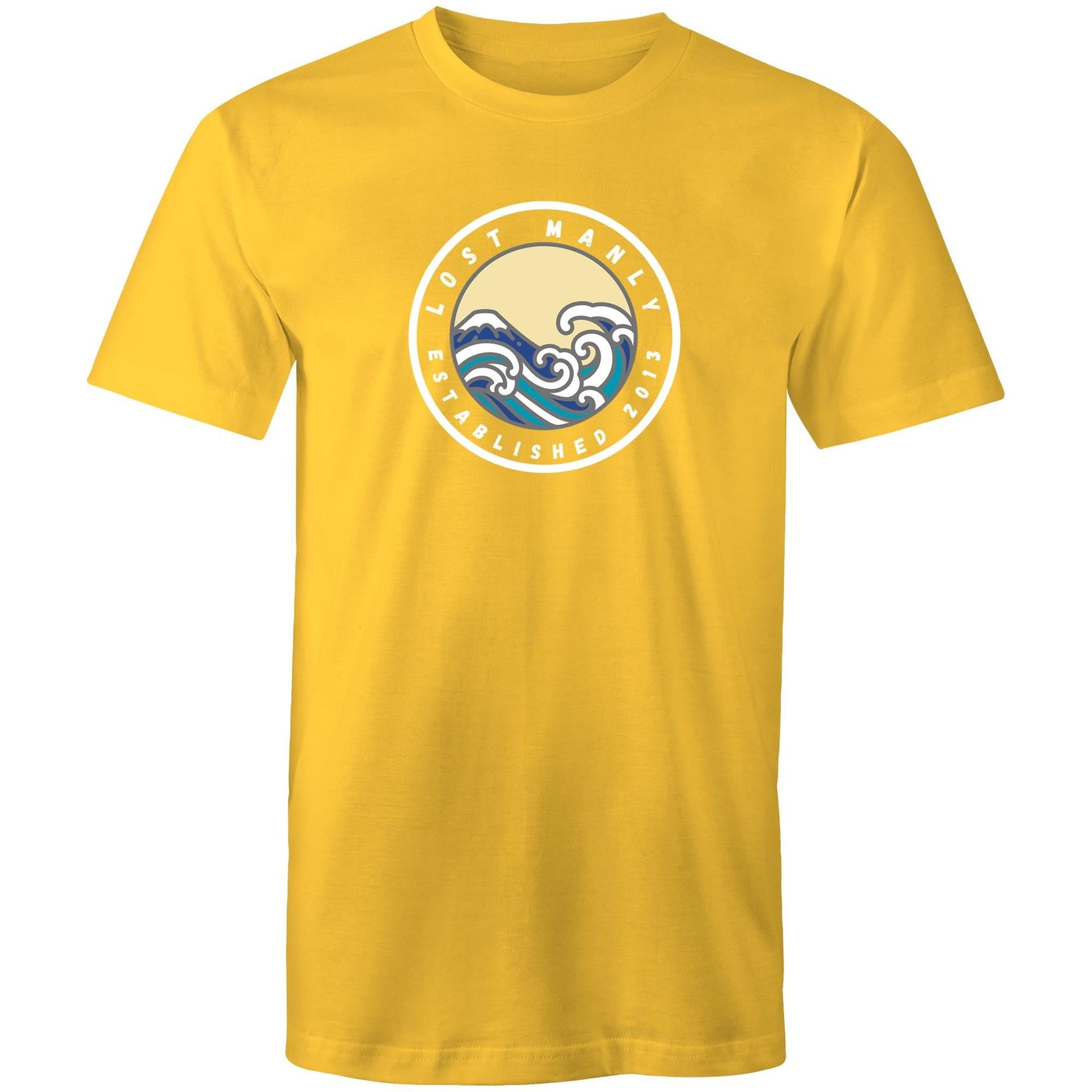 Lost Manly Northern Beaches Sydney Australia Printed Logo T-Shirt Ogo Merch