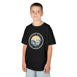Ocean Wave Kids Cotton Tee – Northern Beaches logo 
