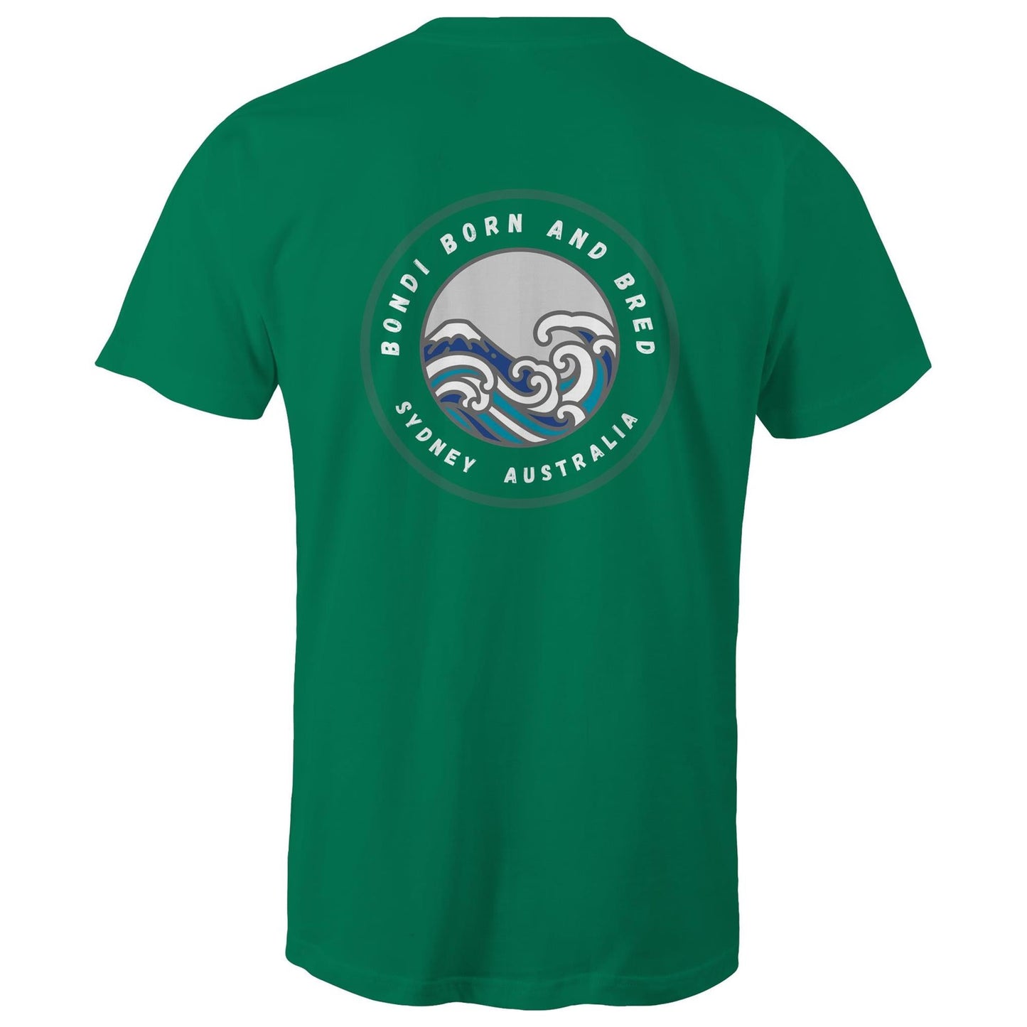 AS Colour Staple - Mens T-Shirt Bondi Born and Bred custom logo front and back (Copy) Ogo Merch