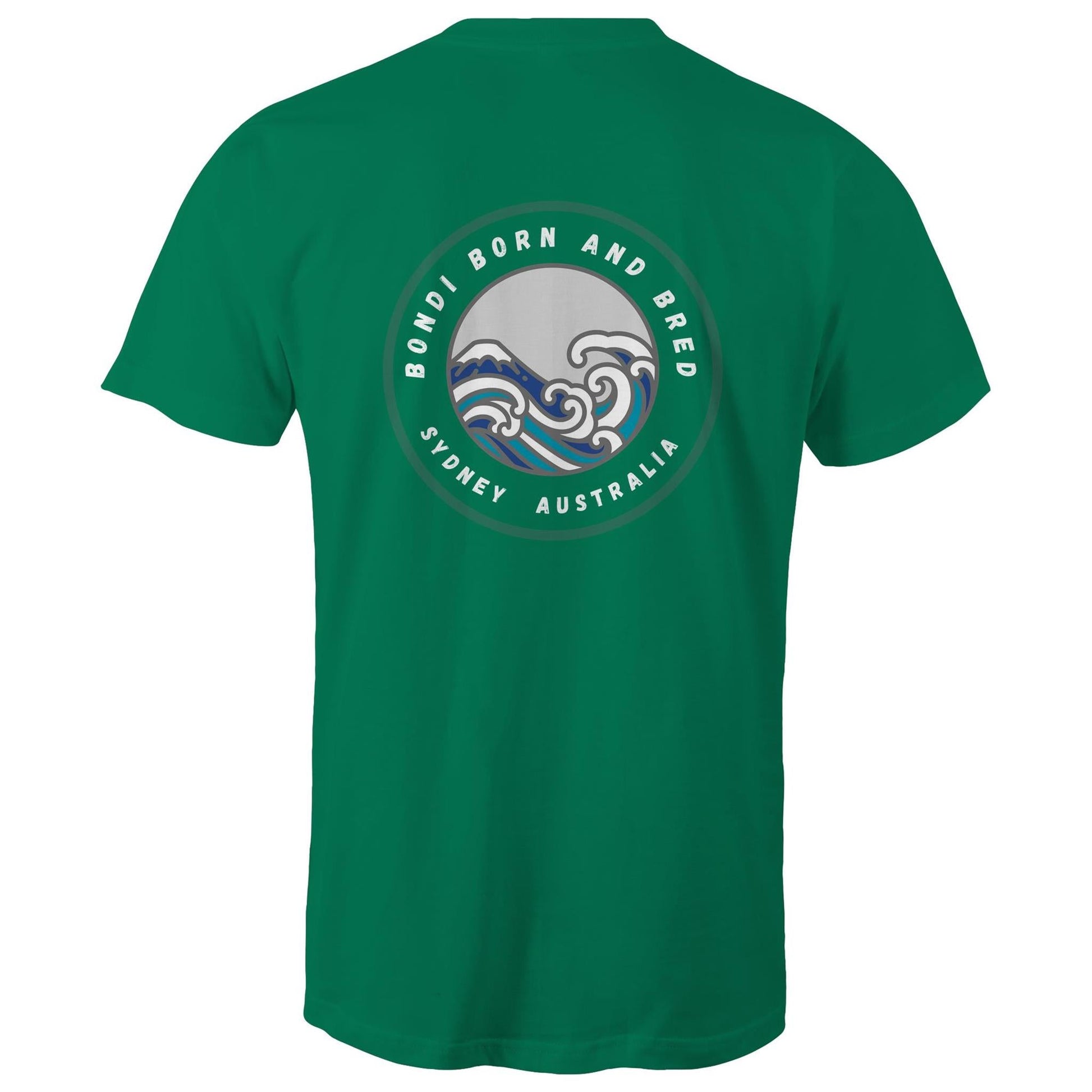 AS Colour Staple - Mens T-Shirt Bondi Born and Bred custom logo front and back (Copy) Ogo Merch