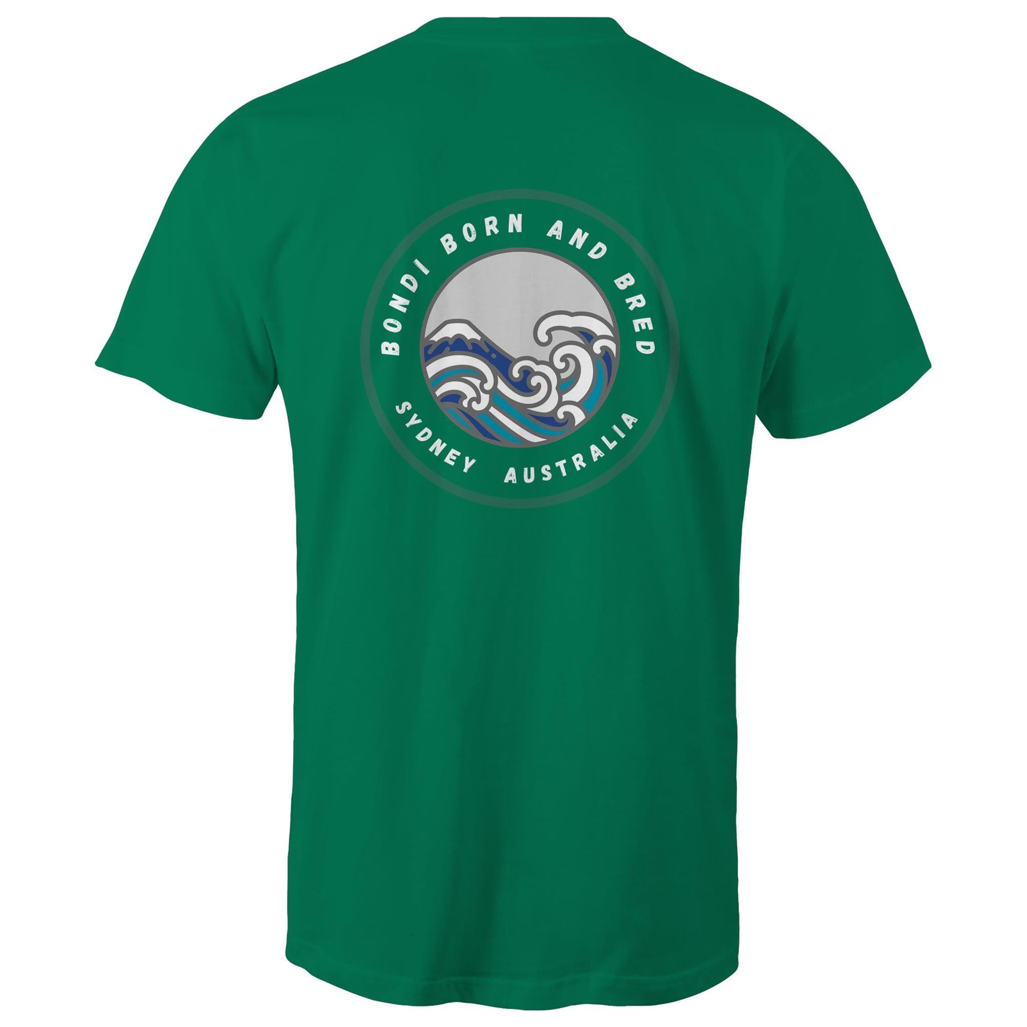 AS Colour Staple - Mens T-Shirt Bondi Born and Bred custom logo front and back (Copy) Ogo Merch