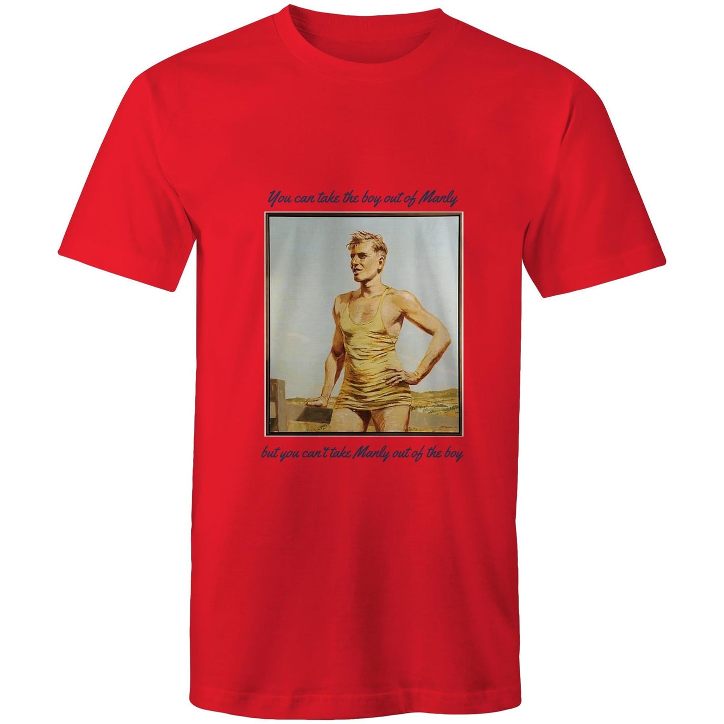 Manly Vintage custom logo T-Shirt 