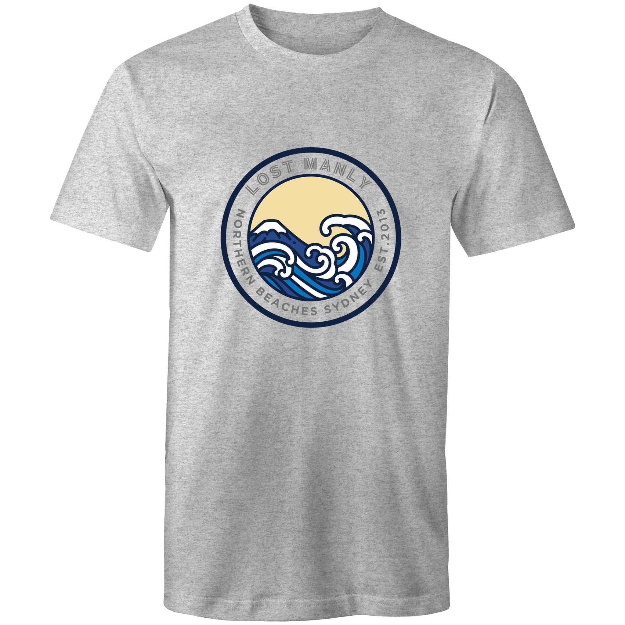 Lost Manly Northern Beaches Sydney Australia Printed Logo T-Shirt Ogo Merch