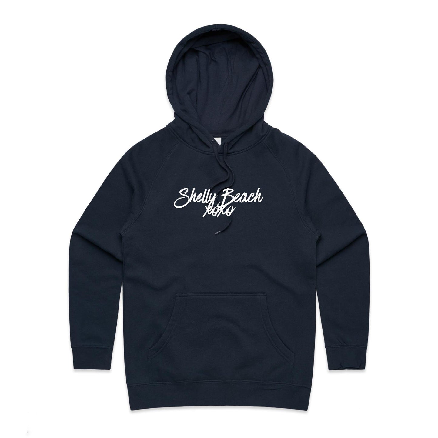 Lost Manly Woman's Hoodie Shelly Beach xoxo custom logo edition - Lost Manly Shop