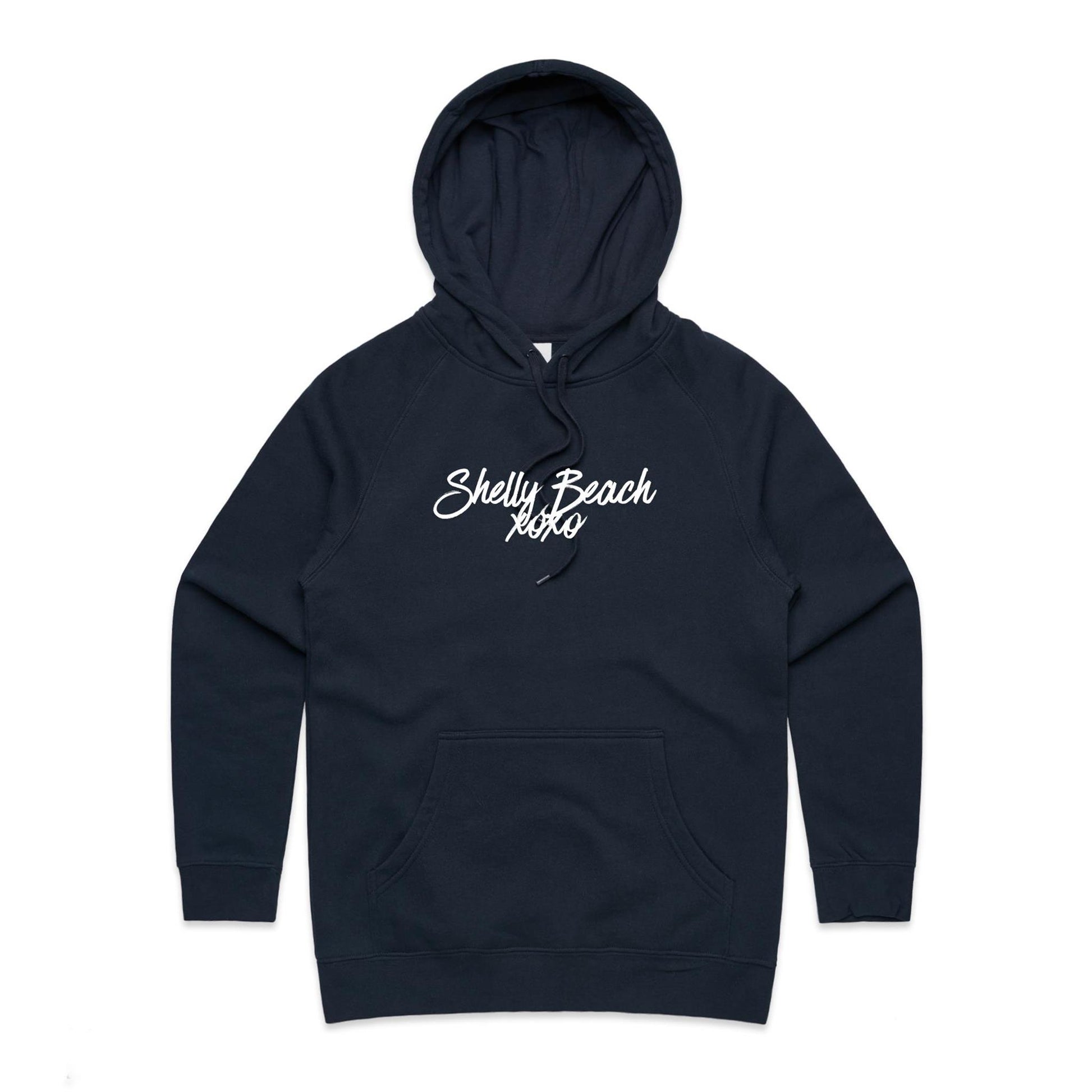 Lost Manly Woman's Hoodie Shelly Beach xoxo custom logo edition - Lost Manly Shop