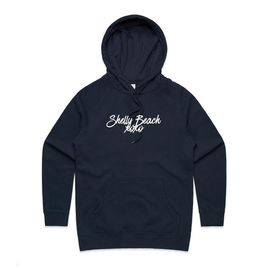 Lost Manly Woman's Hoodie Shelly Beach xoxo custom logo edition - Lost Manly Shop