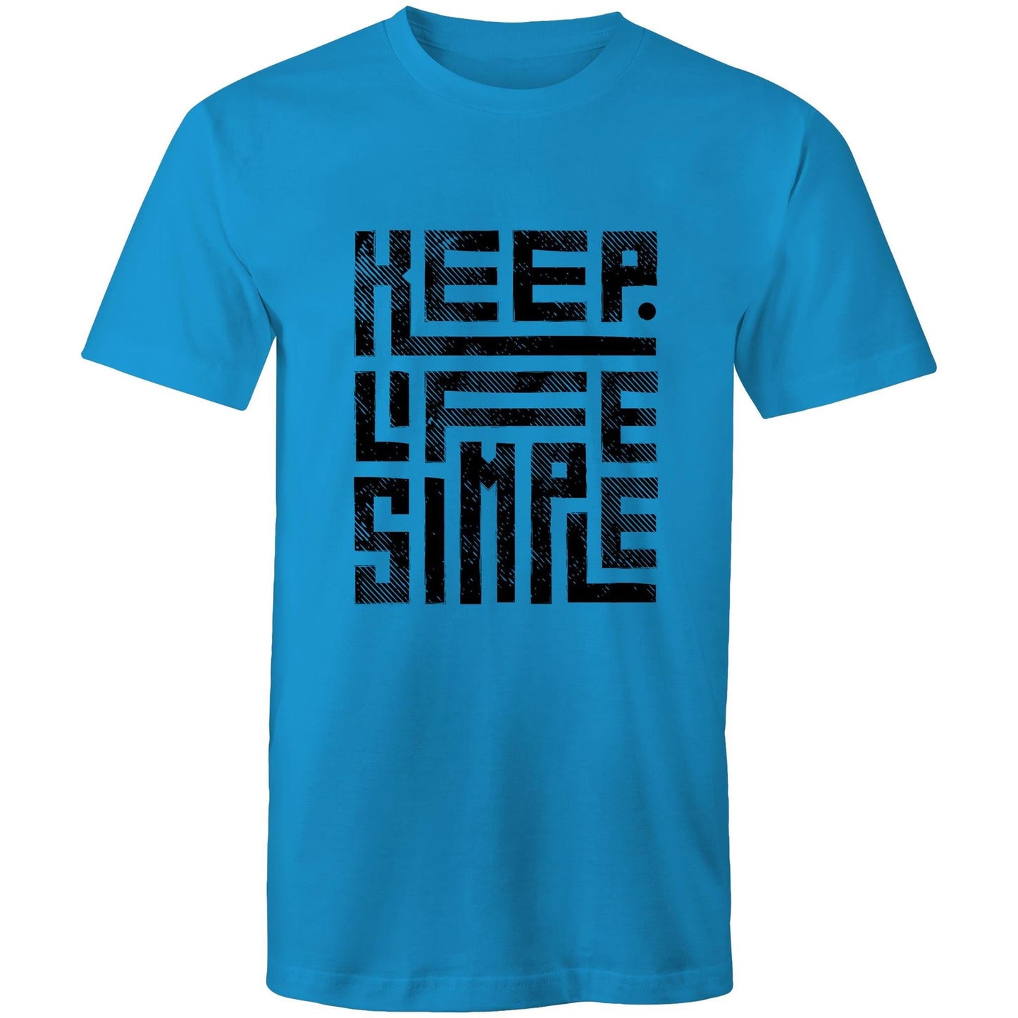 Mens T-Shirt Keep Life Simple 