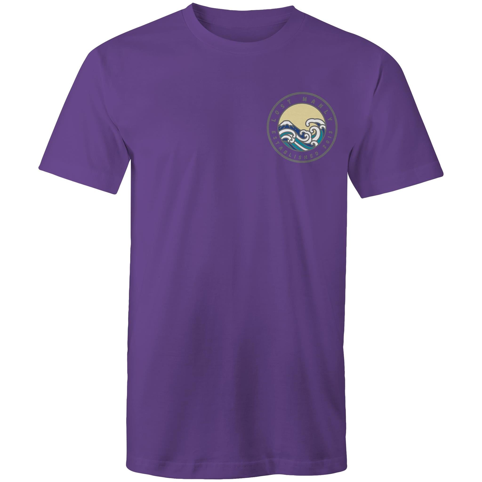 Lost Manly Northern Beaches Sydney Australia Printed Logo T-Shirt Ogo Merch