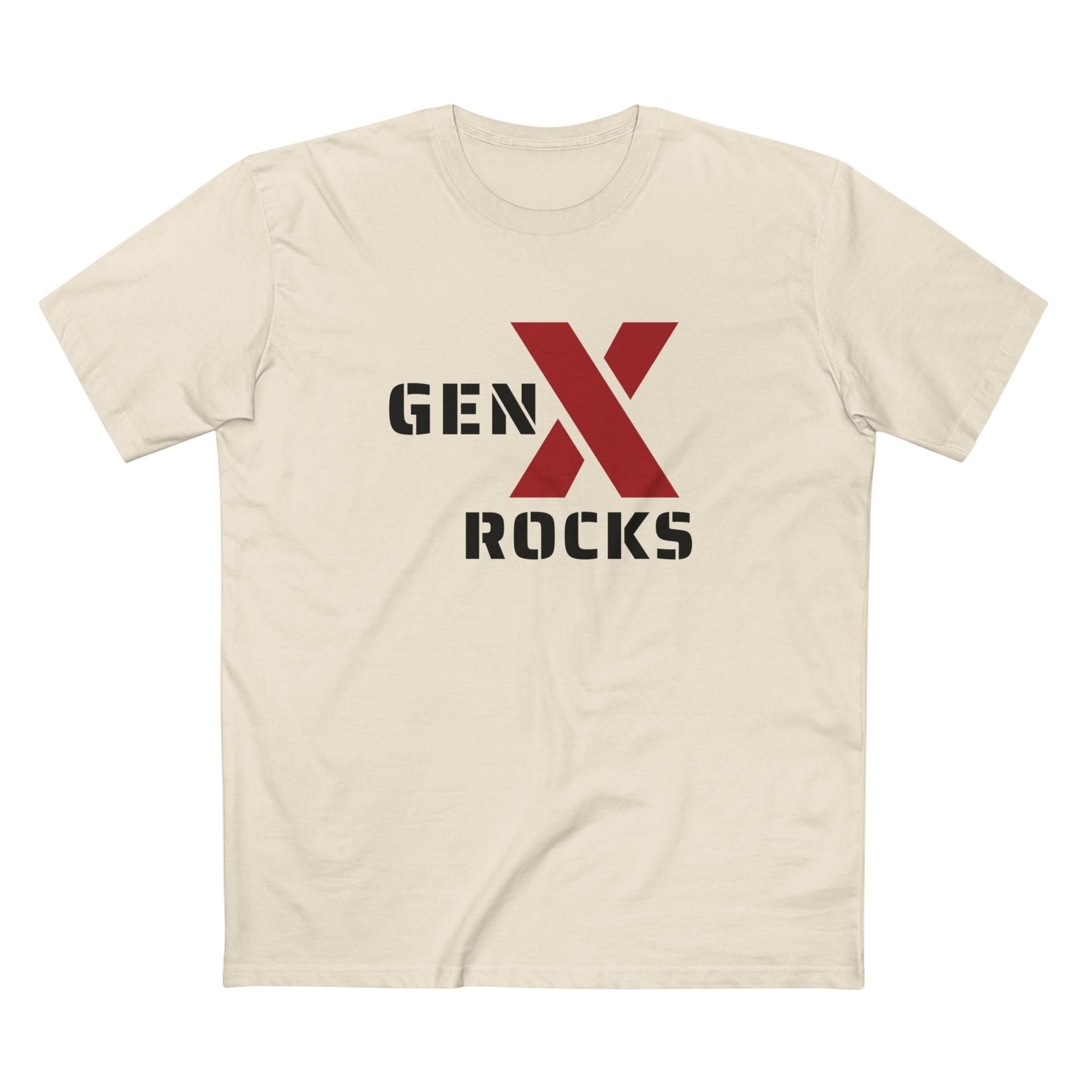 Gen X Rocks Graphic Tee - Nostalgic Gen X T-Shirt, Vintage Style Tee, Gift for Generation X, Casual Wear, Retro Shirt 