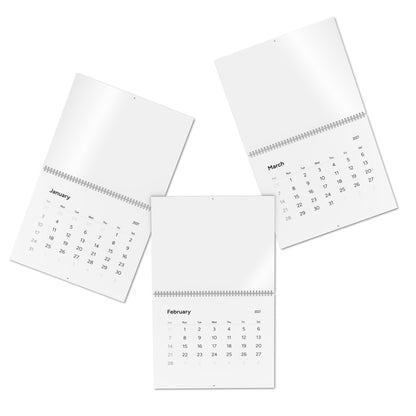 TESTING 2027 Minimal Wall Calendar — Clean Monthly Grid Planner