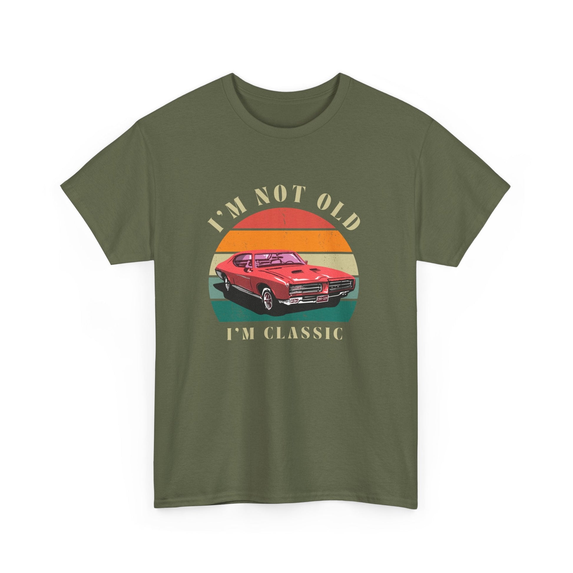 Vintage Car Lover Tee - I'm Not Old I'm Classic T-Shirt 