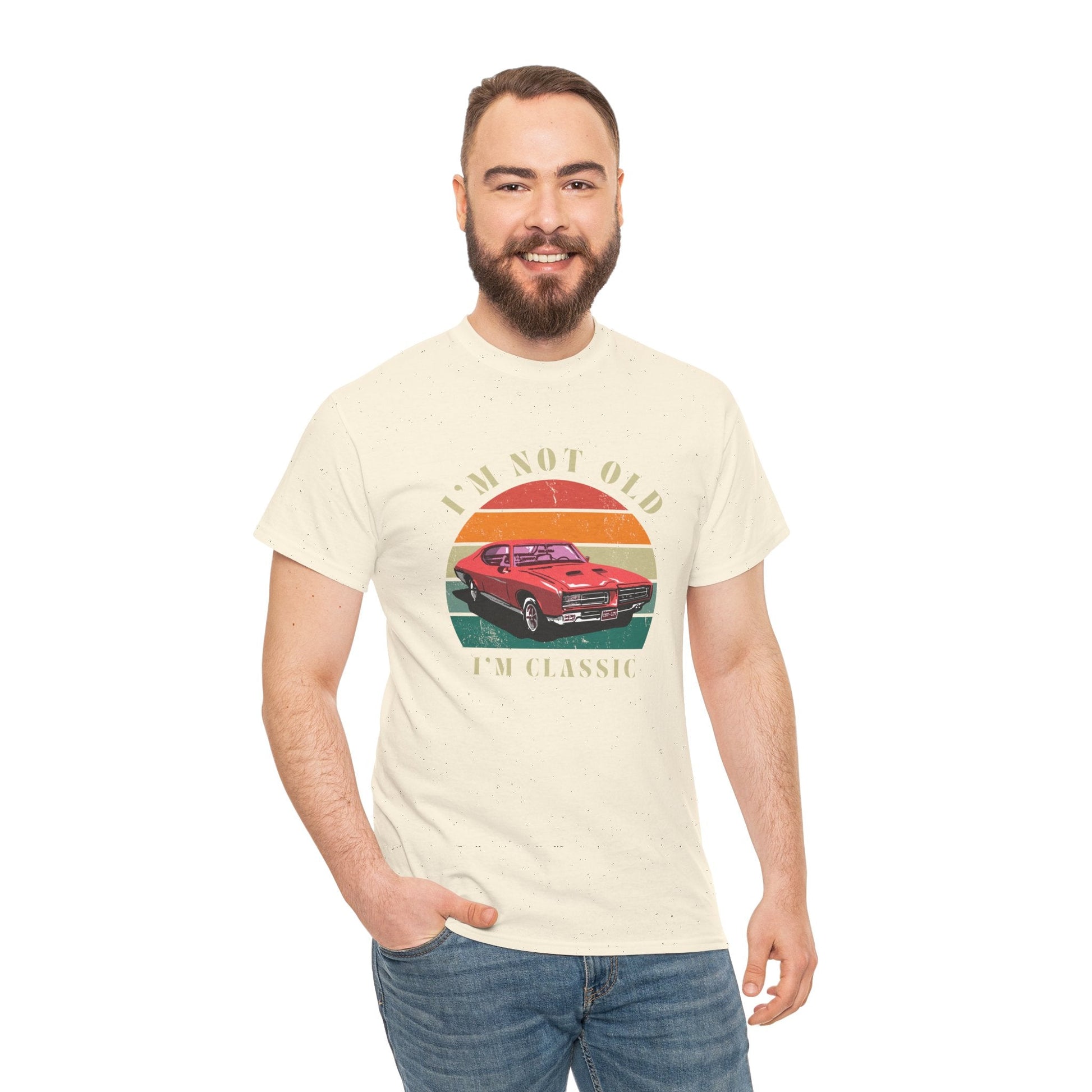 Vintage Car Lover Tee - I'm Not Old I'm Classic T-Shirt 