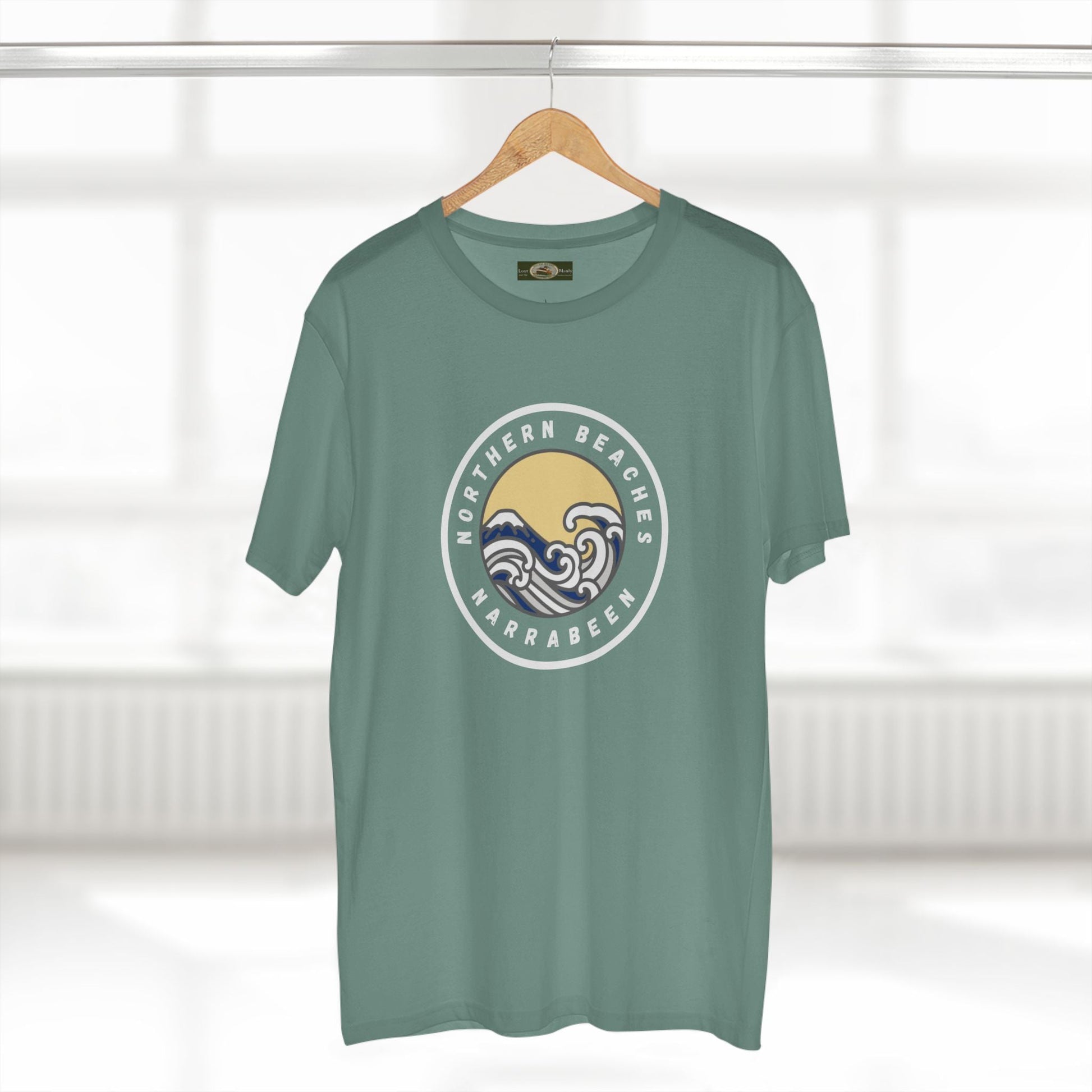Narrabeen Northern Beaches Sydney Australia Printed Logo T-Shirt Printify