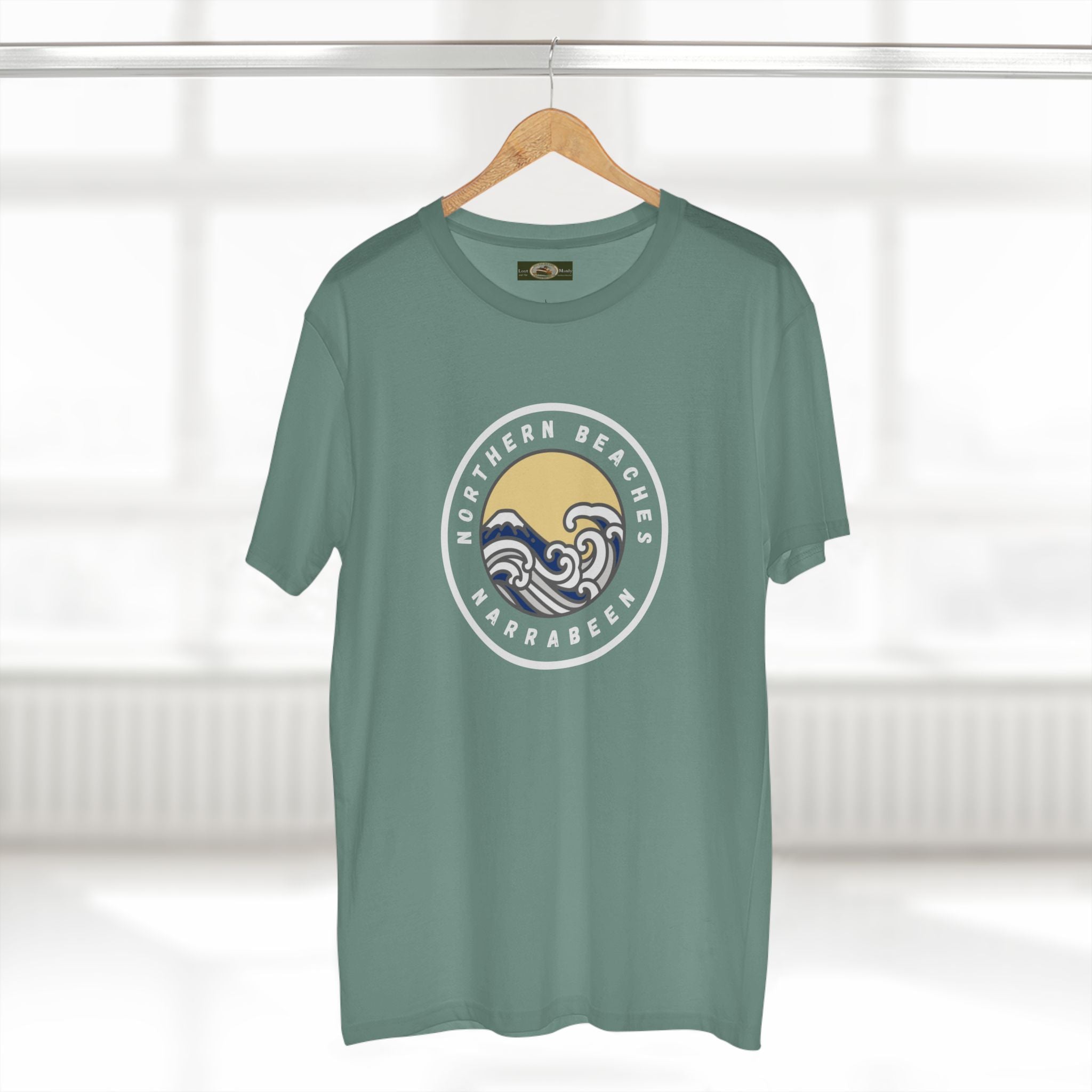 Narrabeen Northern Beaches Sydney Australia Printed Logo T-Shirt Printify