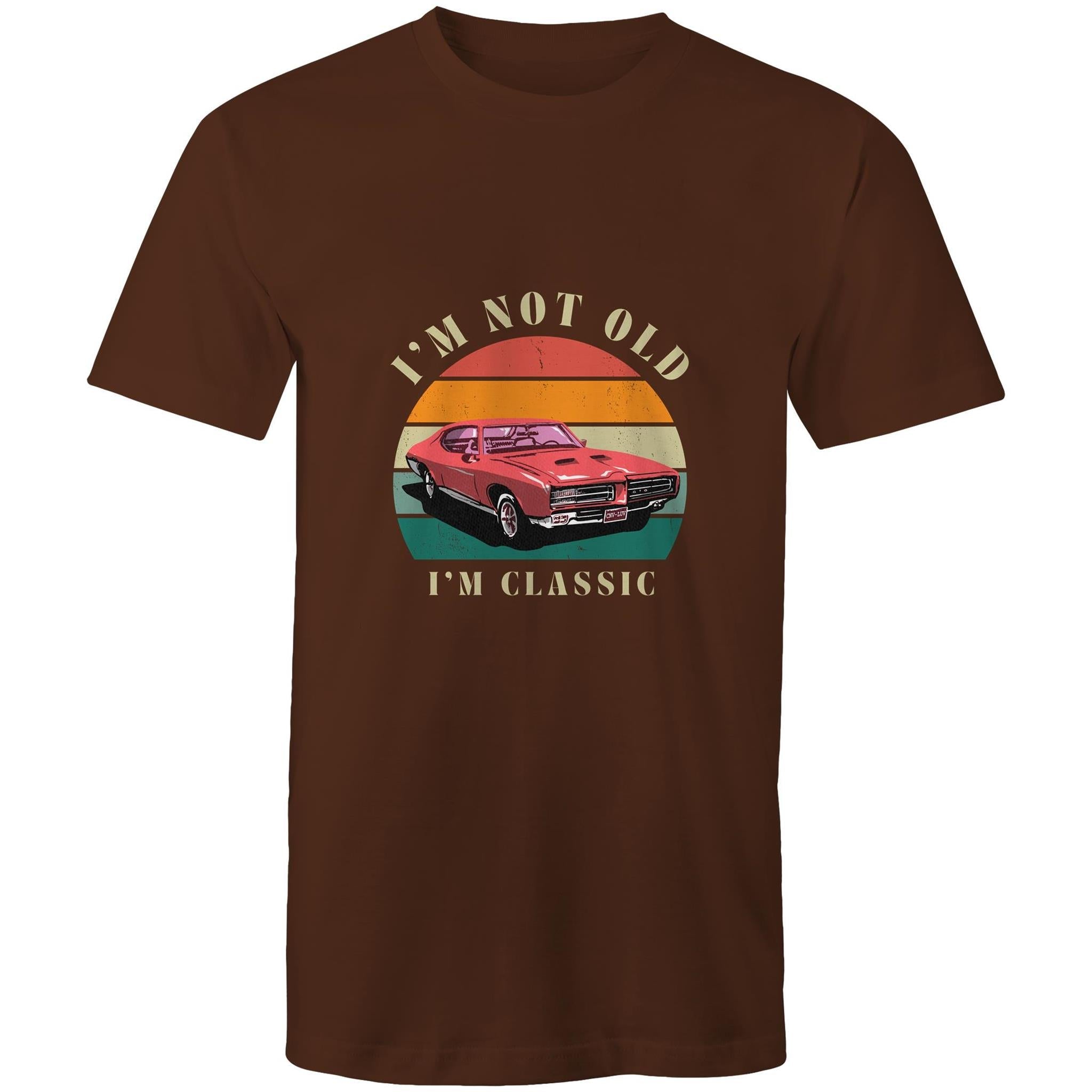 T-Shirt Vintage Print I"m not old 