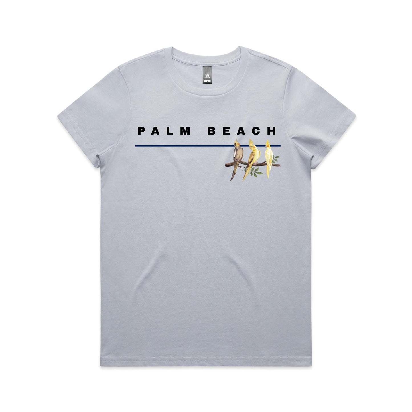 Lost Manly Custom Palm Beach Logo Edition AS Colour Women's Maple Tee - Lost Manly Shop