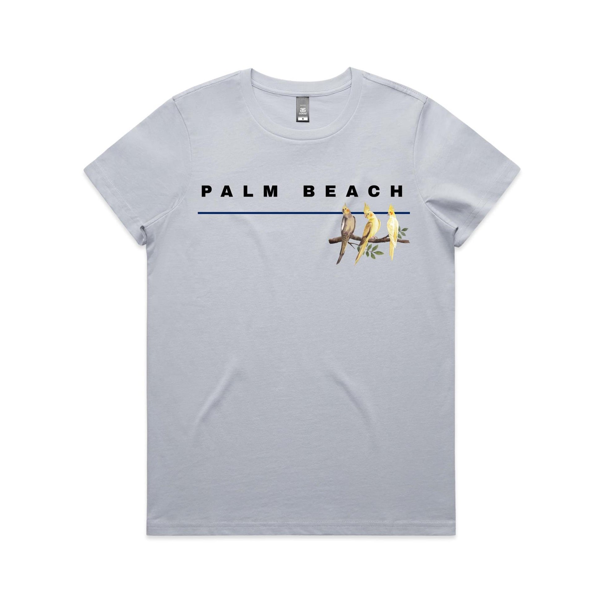 Lost Manly Custom Palm Beach Logo Edition AS Colour Women's Maple Tee - Lost Manly Shop