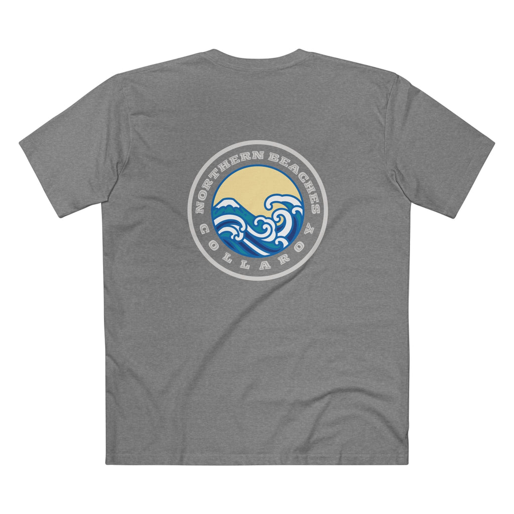 T-Shirt with free Canva custom logo printed front and back Bondi/Collaroy 