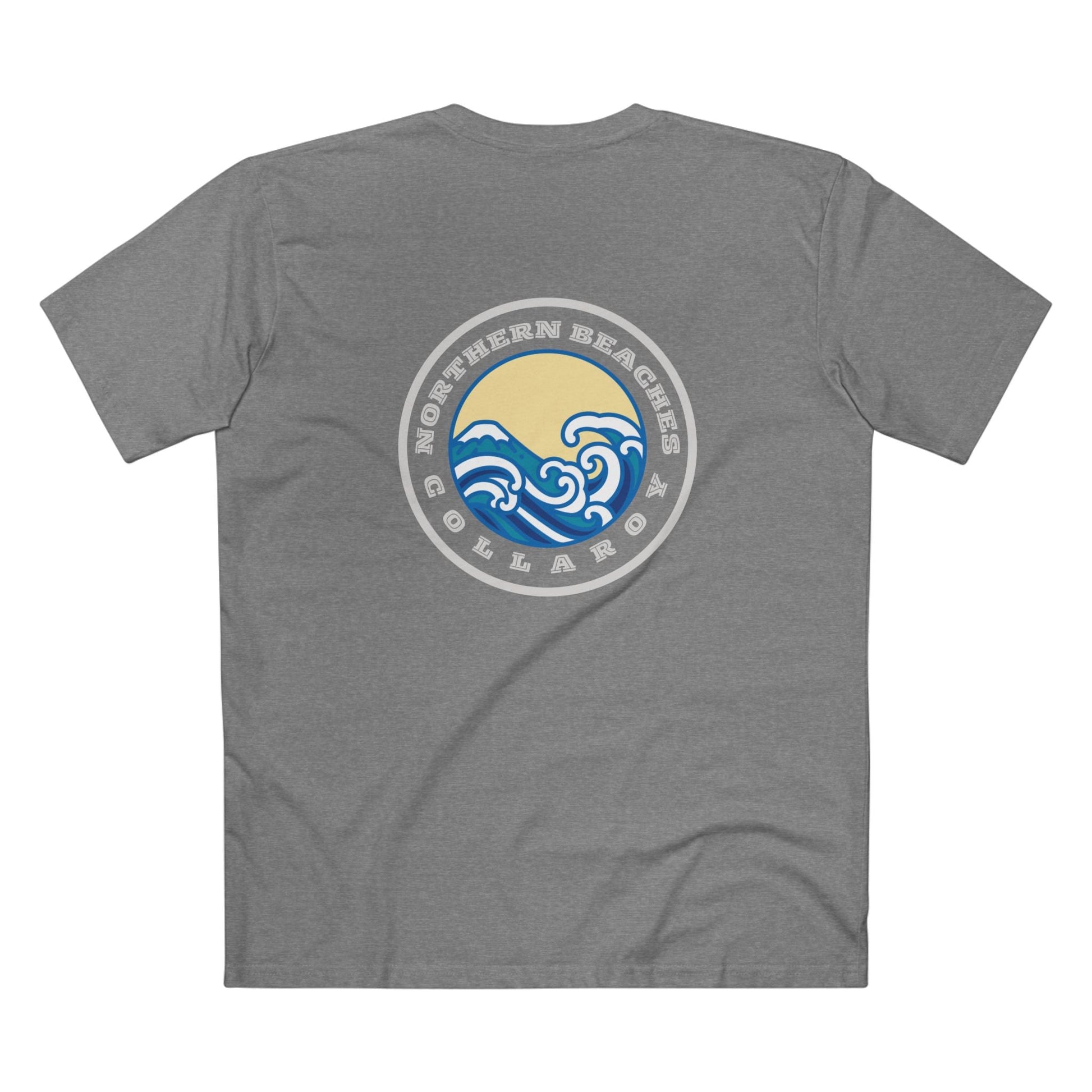 T-Shirt with free Canva custom logo printed front and back Bondi/Collaroy 