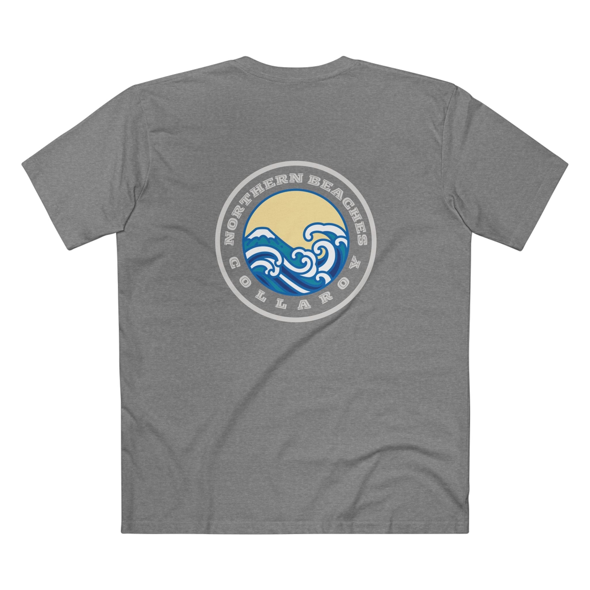 T-Shirt with free Canva custom logo printed front and back Bondi/Collaroy 