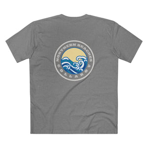 T-Shirt with free Canva custom logo printed front and back Bondi/Collaroy 