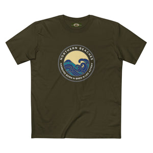 Harbord Born and Bred Northern Beaches Sydney Australia Printed Logo T-Shirt Printify