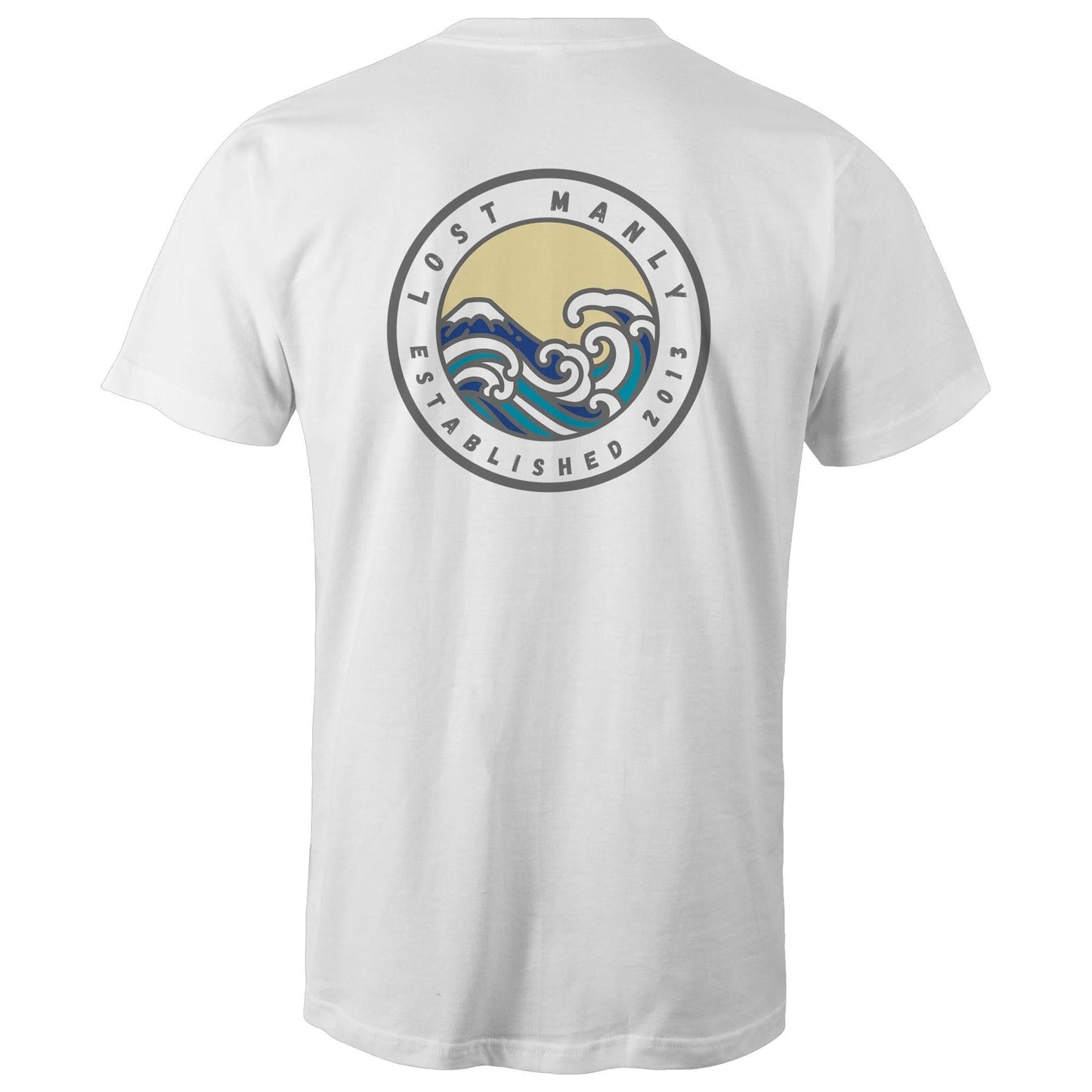 Lost Manly Northern Beaches Sydney Australia logo Printed T-Shirt Ogo Merch