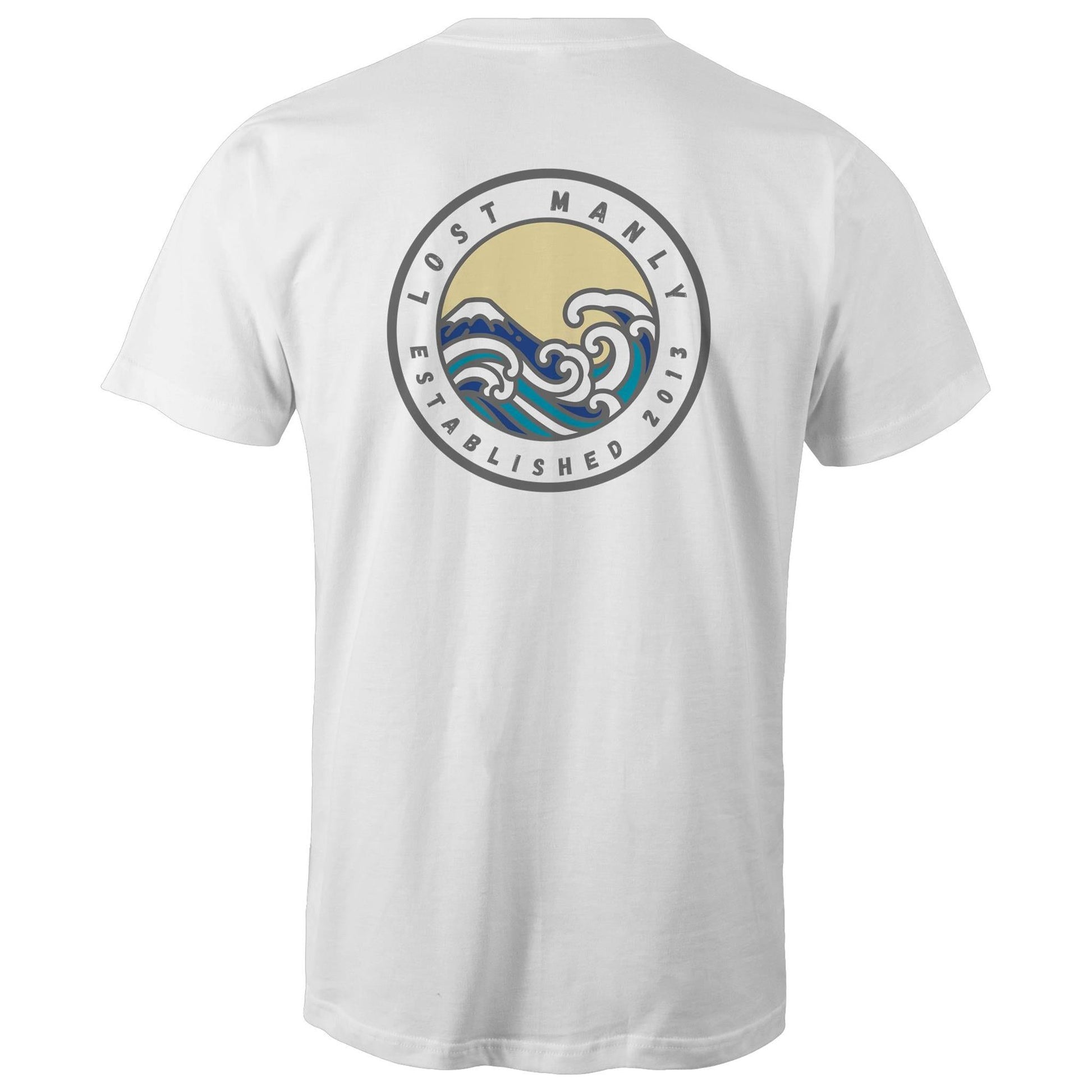 Lost Manly Northern Beaches Sydney Australia logo Printed T-Shirt Ogo Merch