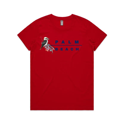 Lost Manly Custom Palm Beach Logo Edition AS Colour Women's Maple Tee - Lost Manly Shop