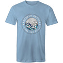 Northern Beaches Born and Bred custom logo printed on AS Colour Staple - Mens T-Shirt 