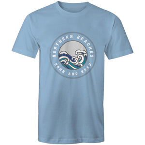 Northern Beaches Born and Bred custom logo printed on AS Colour Staple - Mens T-Shirt 