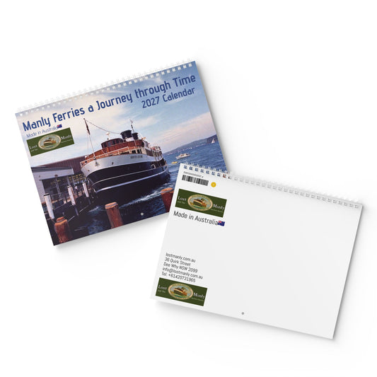 SOUTH STEYNE Celebrating the Queen of Sydney Harbour 2027 Wall Calendar - Lost Manly Shop