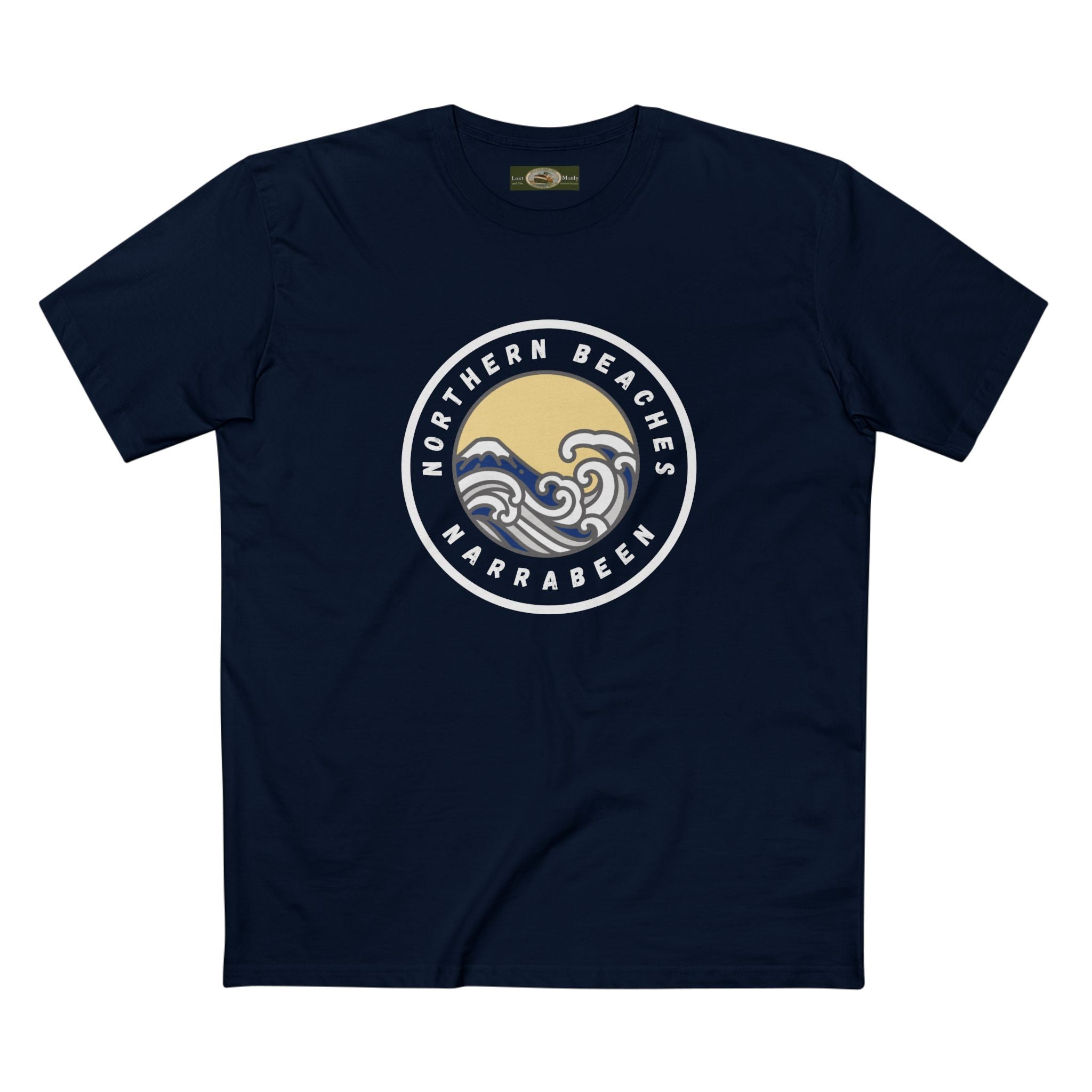 Narrabeen Northern Beaches Sydney Australia Printed Logo T-Shirt Printify