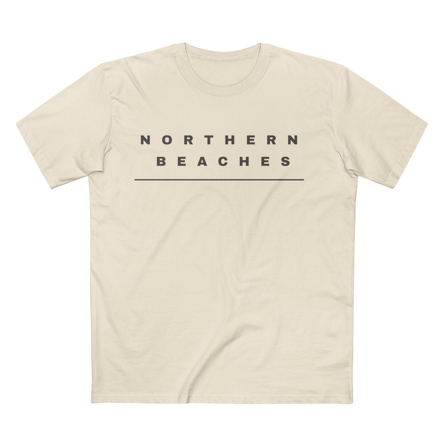 Northern Beaches custom Logo front/back Design Adult T-Shirt 