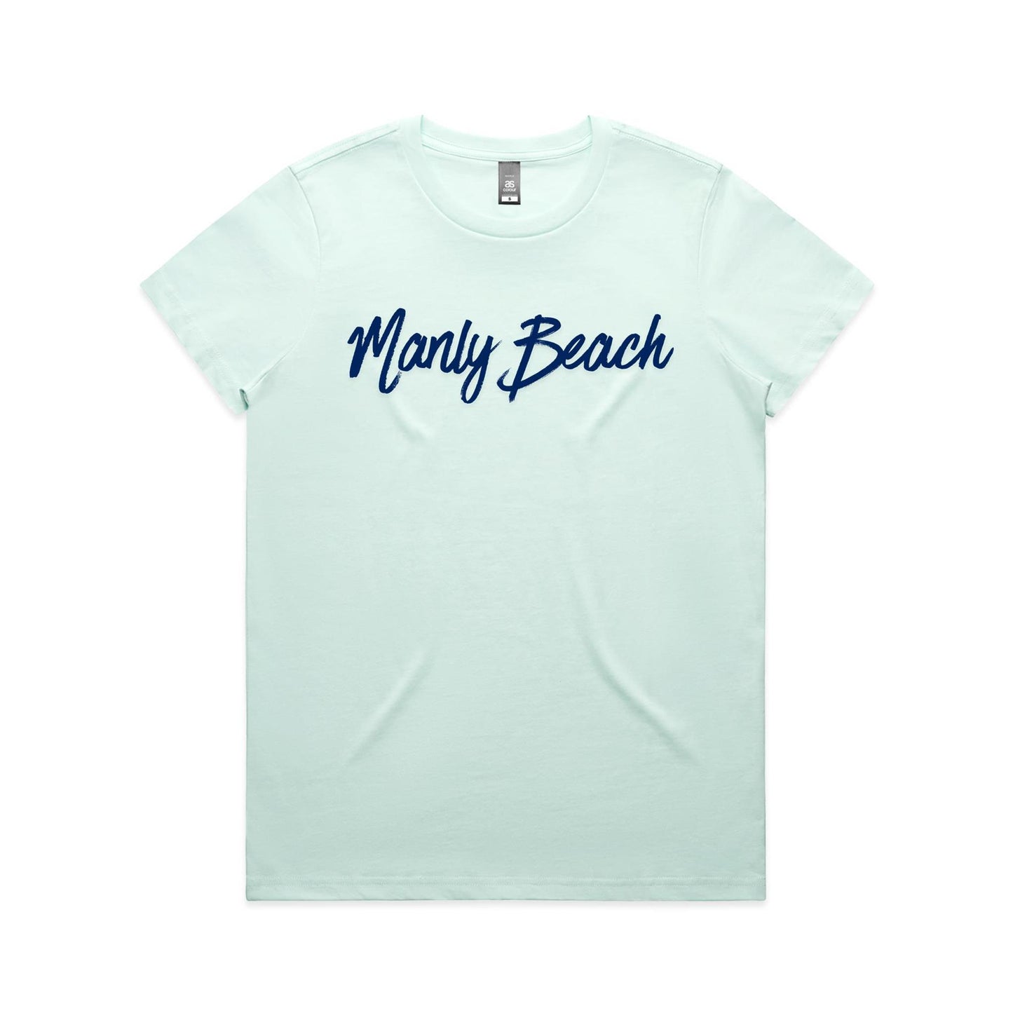 Lost Manly Custom Manly Beach Logo Edition AS Colour Women's Maple Tee - Lost Manly Shop