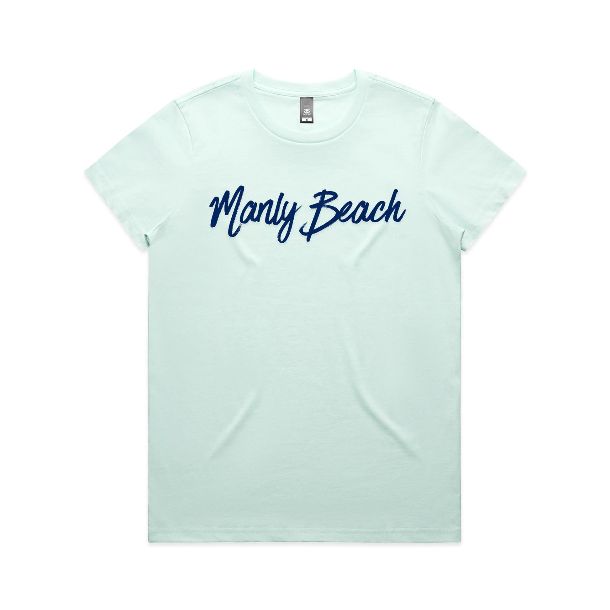 Lost Manly Custom Manly Beach Logo Edition AS Colour Women's Maple Tee - Lost Manly Shop
