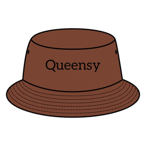 Queensy Bucket Hat with Custom Printed Logo Printify