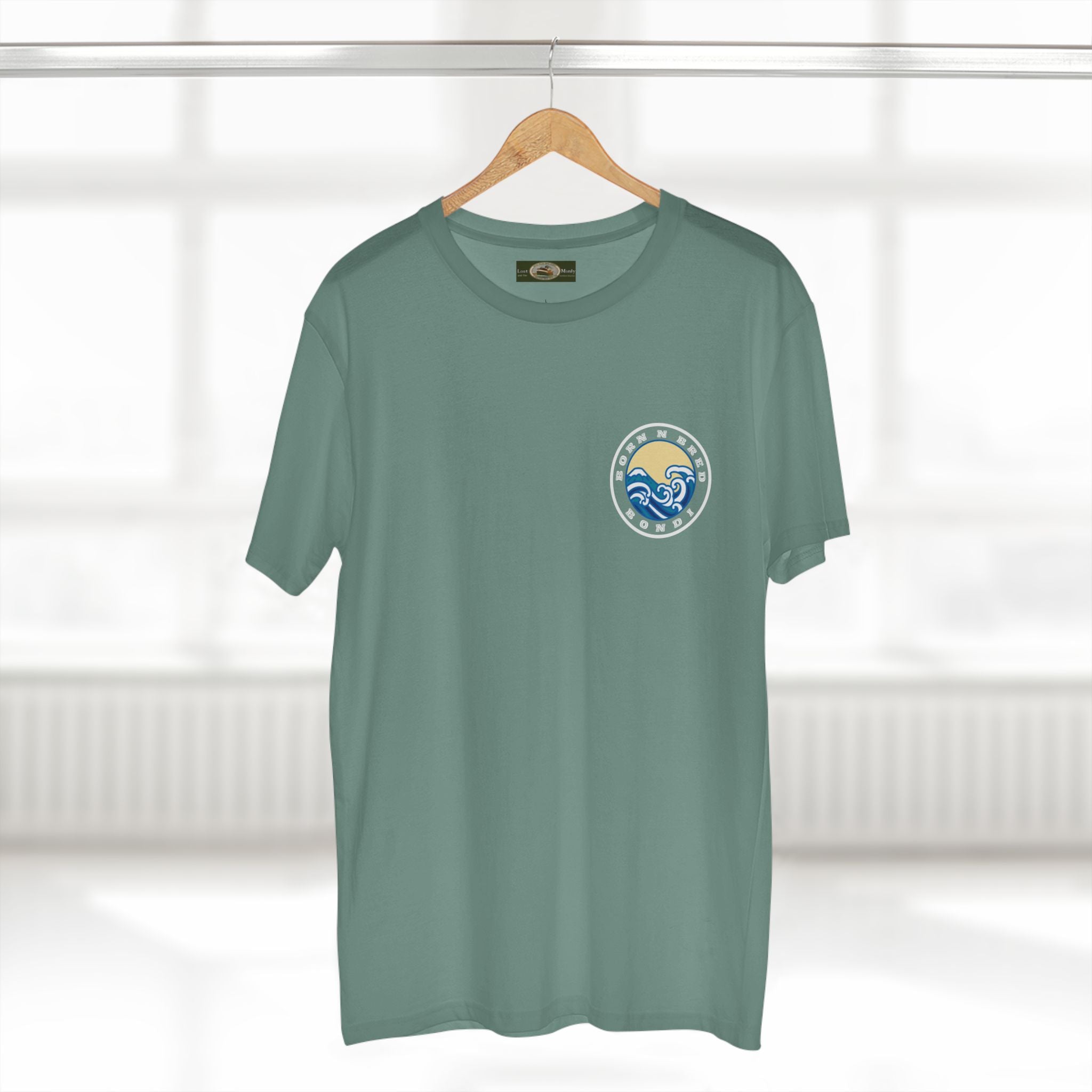 T-Shirt with free Canva custom logo printed front and back Bondi/Collaroy 