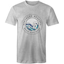 Northern Beaches Born n Bred custom logo printed on AS Colour Staple - Mens T-Shirt 