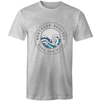 Northern Beaches Born n Bred custom logo printed on AS Colour Staple - Mens T-Shirt 