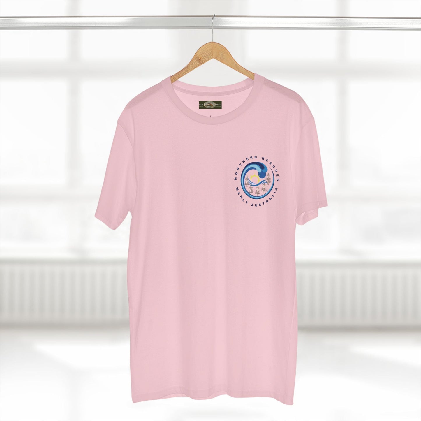 Northern Beaches Manly Australia logo AS Colour Adult Cotton Tee 