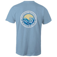 Bondi Born n Bred / Collaroy custom logos printed on AS Colour Staple - Mens T-Shirt 