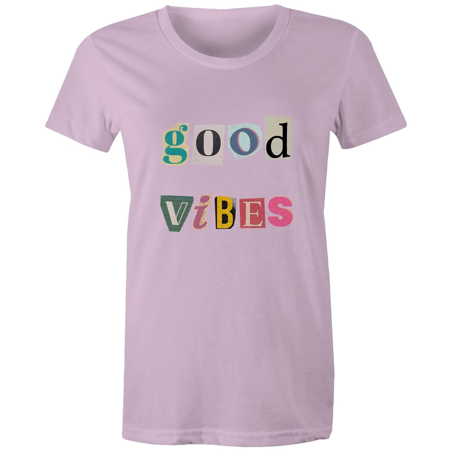 Women's Maple Tee Good Vibes 