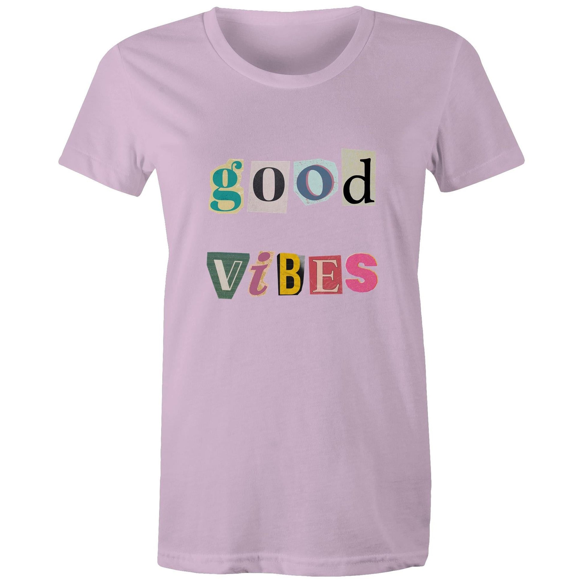 Women's Maple Tee Good Vibes 