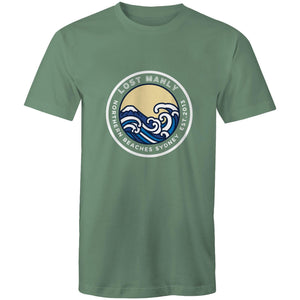 Lost Manly Northern Beaches Sydney Australia Printed Logo T-Shirt Ogo Merch
