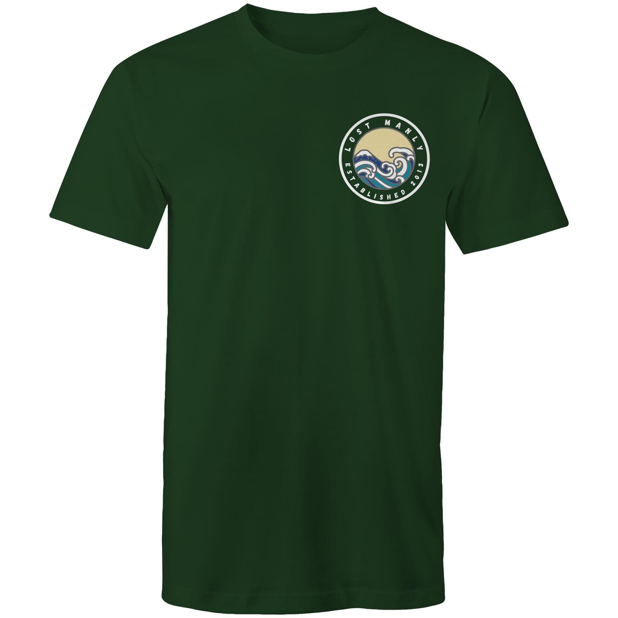Lost Manly Northern Beaches Sydney Australia Printed Logo T-Shirt Ogo Merch