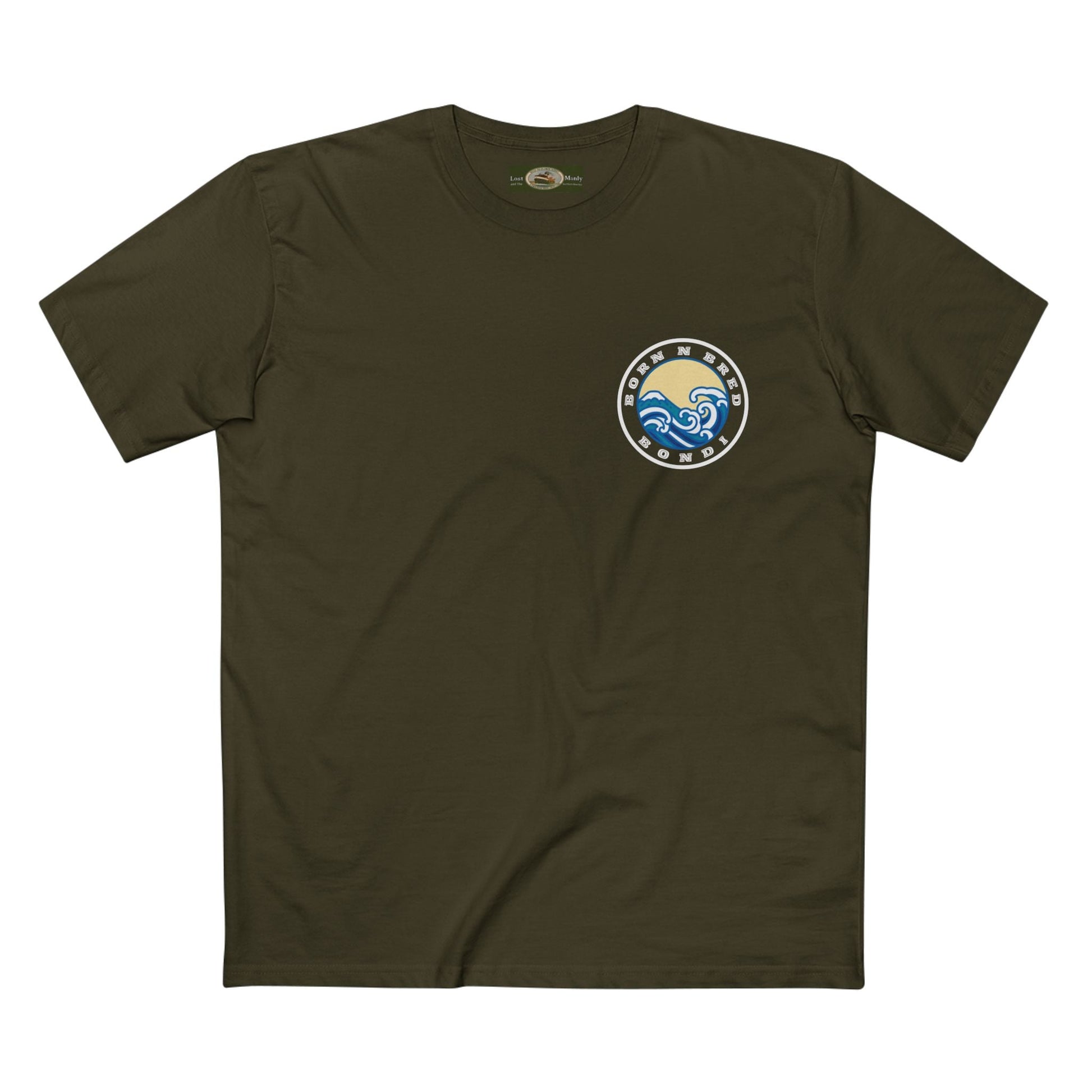 T-Shirt with free Canva custom logo printed front and back Bondi/Collaroy 